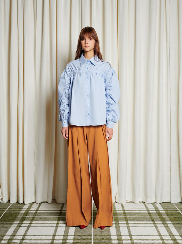 <b> Ghospell </b> Jack Pleat Trousers