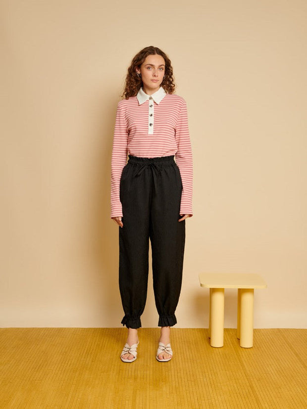 <b> Ghospell </b> Agnes Relaxed Trousers