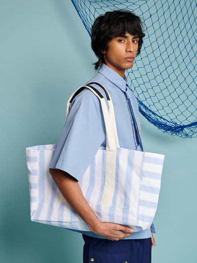 Fisher Stripe Tote Bag