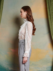 Plume Lace Blouse