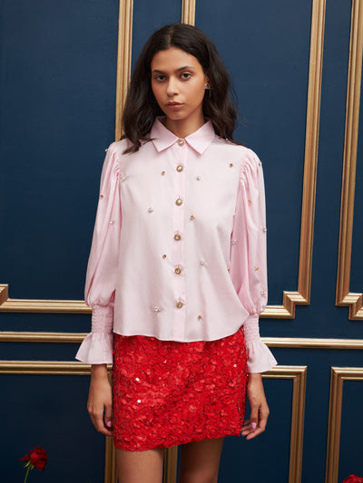 <b>DREAM</b> Ever Embellished Blouse