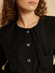 <b> Ghospell </b> Margit Collar Shirt