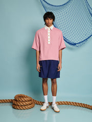 Compass Polo Shirt Raspberry Pink / Z