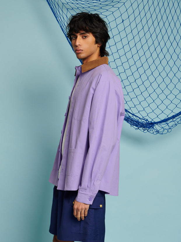 Conrad Overshirt Lilac Purple / Z