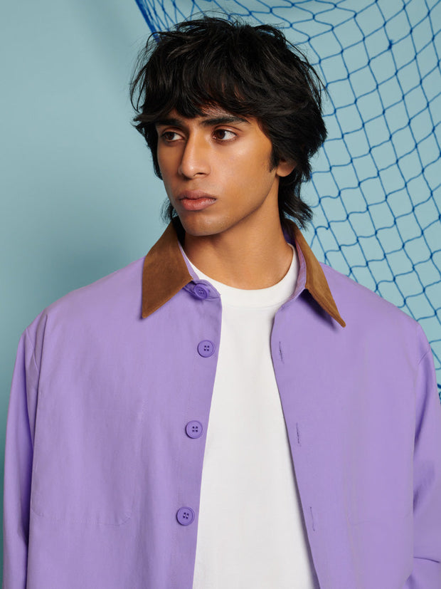 Conrad Overshirt Lilac Purple / Z