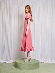 Sweet Melody Velvet Midi Dress