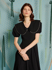 Windward Midi Dress Coal Black / Z