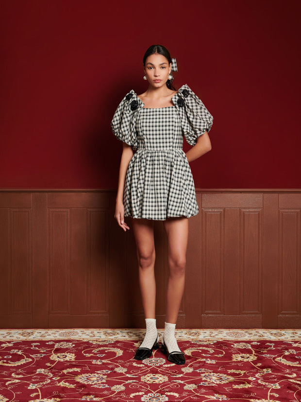 <b>DREAM</b> Thelma Check Mini Dress