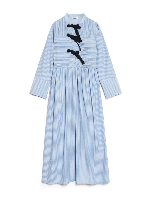 <b> Ghospell </b> Sheena Stripe Midi Dress