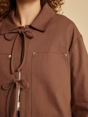 <b> Ghospell </b> Carin Tie Jacket