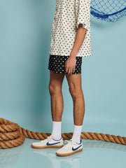 Rocco Spot Drawstring Shorts Polka Dots Black / Z