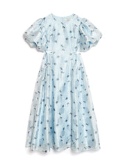 <b>DREAM</b> Cloud Flowers Jacquard Midi Dress