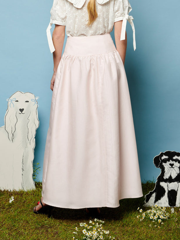 Tilly Taffeta Midi Skirt