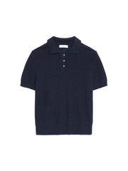 Lark Knitted Polo Shirt