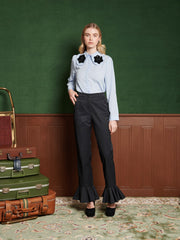 Wilhelm Ruffle Trousers