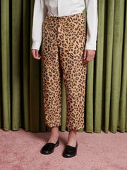 Cameron Leopard Trousers